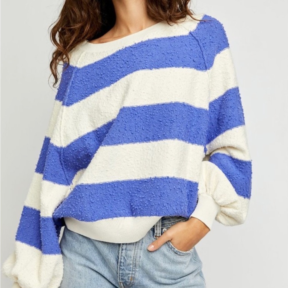 Free People “Found My Friend” Stripped Crew